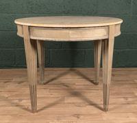 Swedish Gustavian Style Painted Marble Top Table (10 of 10) Swedish Gustavian Style Painted Marble Top Table (10 of 10)