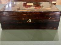 Fine Quality Victorian Coromandel Card / Cribbage Box (2 of 5) Fine Quality Victorian Coromandel Card / Cribbage Box (2 of 5)