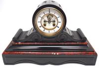 Great French Slate Mantel Clock Drum Case 8 Day Striking Mantle Clock (6 of 11) Great French Slate Mantel Clock Drum Case 8 Day Striking Mantle Clock (6 of 11)