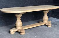 Bleached Oak Farmhouse Dining Table (7 of 12) Bleached Oak Farmhouse Dining Table (7 of 12)
