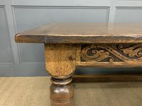 Large Oak Jacobean Revival Refectory Table (12 of 12) Large Oak Jacobean Revival Refectory Table (12 of 12)