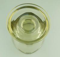 Fine Quality Scandinavian Art Deco Very Heavy Goblet Vase by Eda Citrine c.1931 (5 of 6) Fine Quality Scandinavian Art Deco Very Heavy Goblet Vase by Eda Citrine c.1931 (5 of 6)