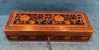 Victorian Satinwood Glove Box With Tunbridge Ware Inlay (4 of 12) Victorian Satinwood Glove Box With Tunbridge Ware Inlay (4 of 12)