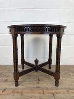 Antique Walnut Circular Centre Table (3 of 10) Antique Walnut Circular Centre Table (3 of 10)