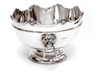 Impressive Edwardian William Hutton & Son Silver Monteith Style Bowl (2 of 4) Impressive Edwardian William Hutton & Son Silver Monteith Style Bowl (2 of 4)