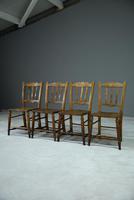 Set of 4 Rustic Kitchen Chairs (4 of 7) Set of 4 Rustic Kitchen Chairs (4 of 7)