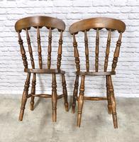 Pair of Windsor Spindleback Kitchen Chairs (5 of 5) Pair of Windsor Spindleback Kitchen Chairs (5 of 5)