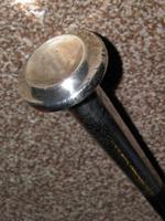 Antique Hallmarked 1916 Repousse Silver Dress / Walking Cane with Vacant Cartouche (3 of 20) Antique Hallmarked 1916 Repousse Silver Dress / Walking Cane with Vacant Cartouche (3 of 20)