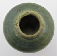 Small Vietnamese Hanoi trade ware jar or vase, stoneware, celadon type glaze, c1400 (5 of 5) Small Vietnamese Hanoi trade ware jar or vase, stoneware, celadon type glaze, c1400 (5 of 5)