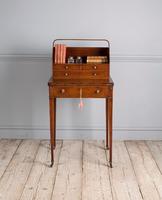 George III mahogany ladies writing desk or 'cheveret' (4 of 9) George III mahogany ladies writing desk or 'cheveret' (4 of 9)