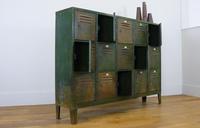 Vintage Industrial 15 Door Metal Workshop Cabinet Locker c.1930 (2 of 14) Vintage Industrial 15 Door Metal Workshop Cabinet Locker c.1930 (2 of 14)