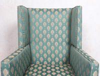 Lounge Chair Armchair Walnut Wingback Edwardian (5 of 12) Lounge Chair Armchair Walnut Wingback Edwardian (5 of 12)