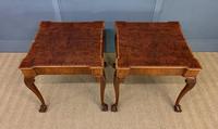 Pair of Burr Walnut Tea Tables (18 of 21) Pair of Burr Walnut Tea Tables (18 of 21)