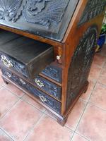 Country Oak Carved Bureau 1760 Superb Fitted Interior (6 of 14) Country Oak Carved Bureau 1760 Superb Fitted Interior (6 of 14)
