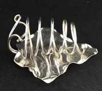 Art Nouveau Silver Plated Spiral Toast Rack (5 of 8) Art Nouveau Silver Plated Spiral Toast Rack (5 of 8)
