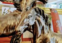 Mare & Foal Brass Fairestware - Heavy (3 of 5) Mare & Foal Brass Fairestware - Heavy (3 of 5)