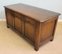Oak Blanket Chest Coffer (3 of 9) Oak Blanket Chest Coffer (3 of 9)