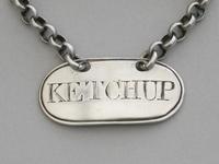 George III Silver Sauce Label 'Ketchup' by John Whittingham, London c.1795 (4 of 8) George III Silver Sauce Label 'Ketchup' by John Whittingham, London c.1795 (4 of 8)