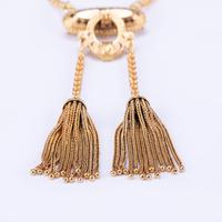 Antique Victorian Enamel 15 Carat Gold Tassel Necklace c.1860 (2 of 5) Antique Victorian Enamel 15 Carat Gold Tassel Necklace c.1860 (2 of 5)