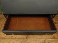 Antique Painted Black Writing Bureau Desk with fall front, lockable, Gothic (8 of 10) Antique Painted Black Writing Bureau Desk with fall front, lockable, Gothic (8 of 10)