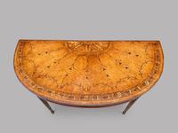Lovely Attractive Demi Lune Console Table with Drawer (3 of 6) Lovely Attractive Demi Lune Console Table with Drawer (3 of 6)