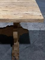 Large Rustic Bleached Oak Farmhouse Refectory Dining Table (9 of 25) Large Rustic Bleached Oak Farmhouse Refectory Dining Table (9 of 25)