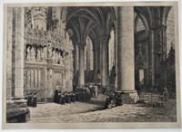 Fine antique print, Axel Herman Haig etching, Chartres Cathedral, signed 1881 (9 of 9) Fine antique print, Axel Herman Haig etching, Chartres Cathedral, signed 1881 (9 of 9)