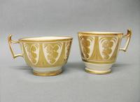 Coalport Tea Cup, Coffee Cup & Saucer c.1815 (3 of 6) Coalport Tea Cup, Coffee Cup & Saucer c.1815 (3 of 6)