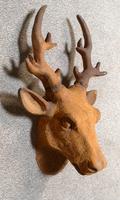 Cast Iron Stags Head, Cast Iron Garden Ornament (5 of 7) Cast Iron Stags Head, Cast Iron Garden Ornament (5 of 7)