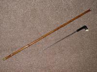 Antique Hallmarked 1902 Silver Walking / Gadget Sword Stick With Horse Leg / Hoof Handle (14 of 15) Antique Hallmarked 1902 Silver Walking / Gadget Sword Stick With Horse Leg / Hoof Handle (14 of 15)