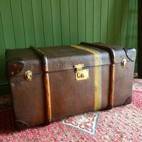 Steamer Trunk 1930s Art Deco Bentwood Travel Chest Coffee Table Storage (3 of 10) Steamer Trunk 1930s Art Deco Bentwood Travel Chest Coffee Table Storage (3 of 10)