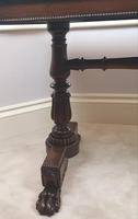 Regency Rosewood Library Centre Table in the Manner of Gillows (4 of 5) Regency Rosewood Library Centre Table in the Manner of Gillows (4 of 5)