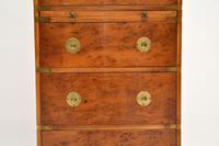Antique Yew Wood Military Campaign Chest of Drawers (2 of 13) Antique Yew Wood Military Campaign Chest of Drawers (2 of 13)
