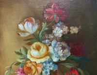 Superb Original Early 20th Century Continental Miniature Floral Still Life Oil Painting (7 of 11) Superb Original Early 20th Century Continental Miniature Floral Still Life Oil Painting (7 of 11)