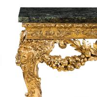 Imposing Victorian giltwood console table in the manner of William Kent (8 of 8) Imposing Victorian giltwood console table in the manner of William Kent (8 of 8)