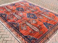 Old Afshar Carpet 305x209cm (8 of 9) Old Afshar Carpet 305x209cm (8 of 9)