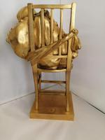 Fine Quality Gilt Bronze Figure of a Seated Child (5 of 7) Fine Quality Gilt Bronze Figure of a Seated Child (5 of 7)