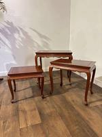 Oriental Style Nest of Three Tables (1 of 15)