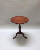 Georgian Figured Mahogany Tilt Top Tripod Table (4 of 7) Georgian Figured Mahogany Tilt Top Tripod Table (4 of 7)