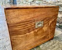 Antique Camphor Wood Military Trunk Chest (2 of 19) Antique Camphor Wood Military Trunk Chest (2 of 19)
