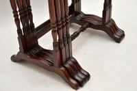 Antique Mahogany Nest of Four Tables (9 of 12) Antique Mahogany Nest of Four Tables (9 of 12)