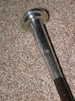 Antique Hallmarked 1916 Repousse Silver Dress / Walking Cane with Vacant Cartouche (8 of 20) Antique Hallmarked 1916 Repousse Silver Dress / Walking Cane with Vacant Cartouche (8 of 20)