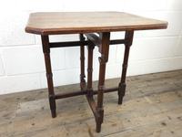 Antique 19th Century Mahogany Folding Table or Small Table (2 of 10) Antique 19th Century Mahogany Folding Table or Small Table (2 of 10)