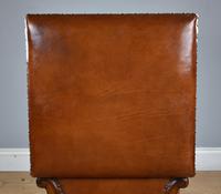 Victorian Hand Dyed Leather Ottoman (7 of 14) Victorian Hand Dyed Leather Ottoman (7 of 14)
