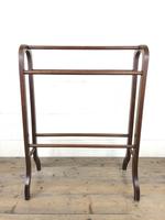 Antique Mahogany Towel Rail (7 of 7) Antique Mahogany Towel Rail (7 of 7)