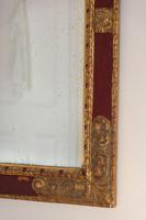 20th Century Italian parcel gilt scarlet painted wall mirror moulded frame (7 of 12) 20th Century Italian parcel gilt scarlet painted wall mirror moulded frame (7 of 12)