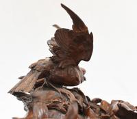 Black Forest Inkwell Hand Carved German Cuckoo Bird Sculpture 1860 (7 of 9) Black Forest Inkwell Hand Carved German Cuckoo Bird Sculpture 1860 (7 of 9)
