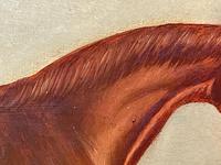 Victorian Oil Painting Chestnut Horse Portrait In Stable Signed Edwin Loder (22 of 42) Victorian Oil Painting Chestnut Horse Portrait In Stable Signed Edwin Loder (22 of 42)
