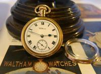 Antique Waltham Pocket Watch 1909 Ladies 7 Jewel 9ct Gold Filled Case With Curious Inscriptions Fwo (4 of 12) Antique Waltham Pocket Watch 1909 Ladies 7 Jewel 9ct Gold Filled Case With Curious Inscriptions Fwo (4 of 12)