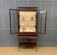 Inlaid Mahogany Display Cabinet by Shapland and Petter (13 of 21) Inlaid Mahogany Display Cabinet by Shapland and Petter (13 of 21)